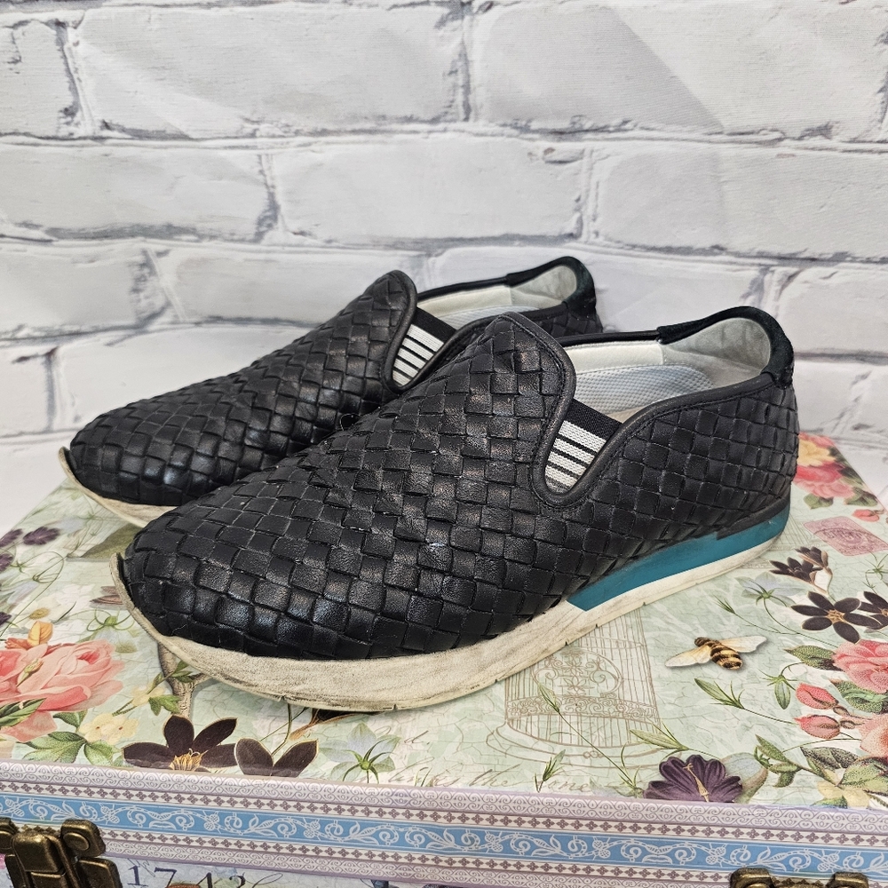 Bottega Veneta Intrecciato Slip-On Sneakers